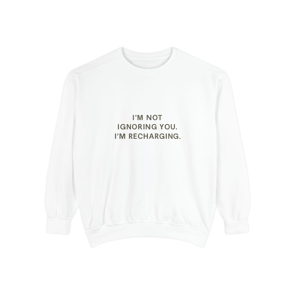 Unisex Garment-Dyed Sweatshirt