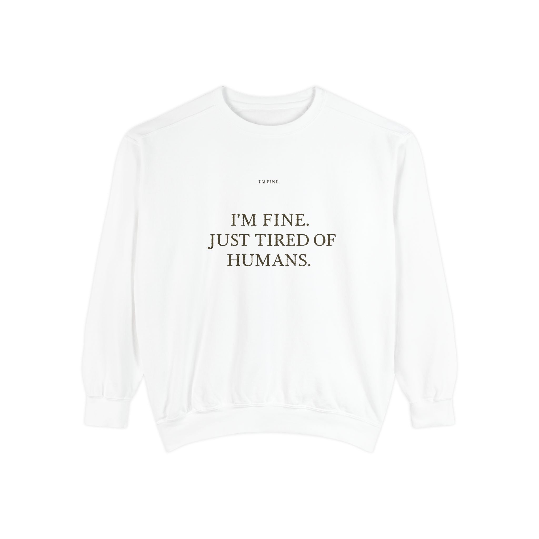 Unisex Garment-Dyed Sweatshirt