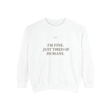 Unisex Garment-Dyed Sweatshirt