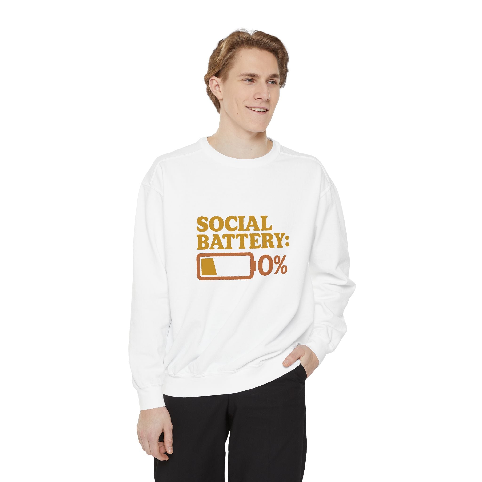 Social Battery Sweatshirt