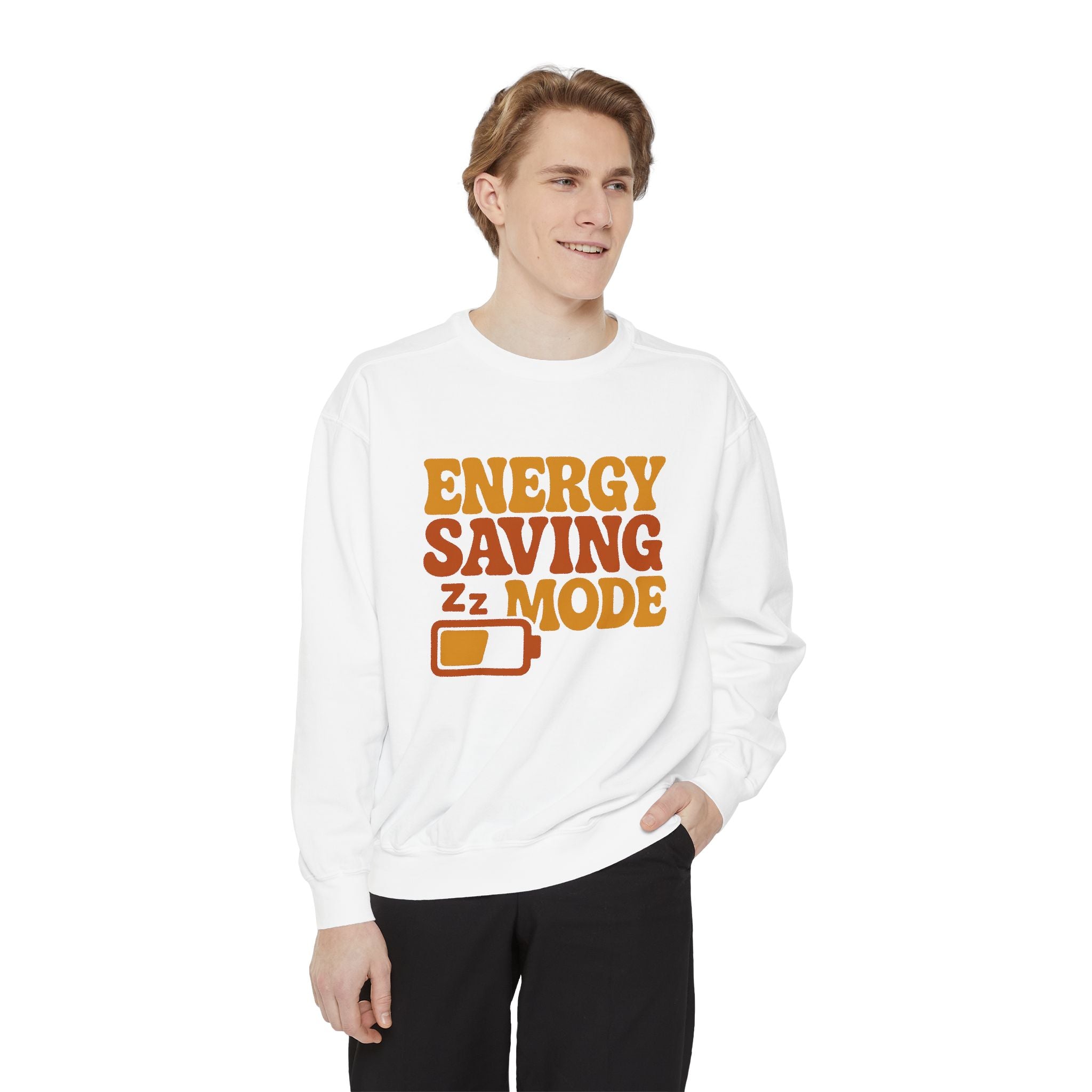 Energy Saving Mode Unisex Sweatshirt