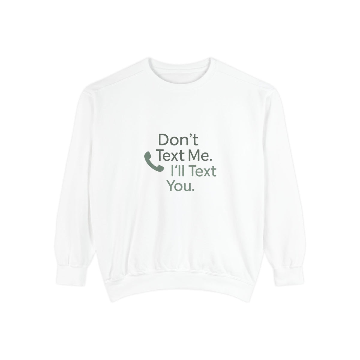 Unisex Garment-Dyed Sweatshirt