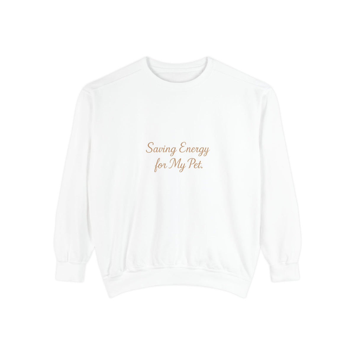 Pet Lover's Garment-Dyed Sweatshirt