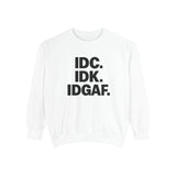 Unisex Garment-Dyed Sweatshirt