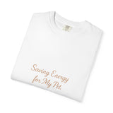 Pet Lover's Unisex Garment-Dyed T-shirt
