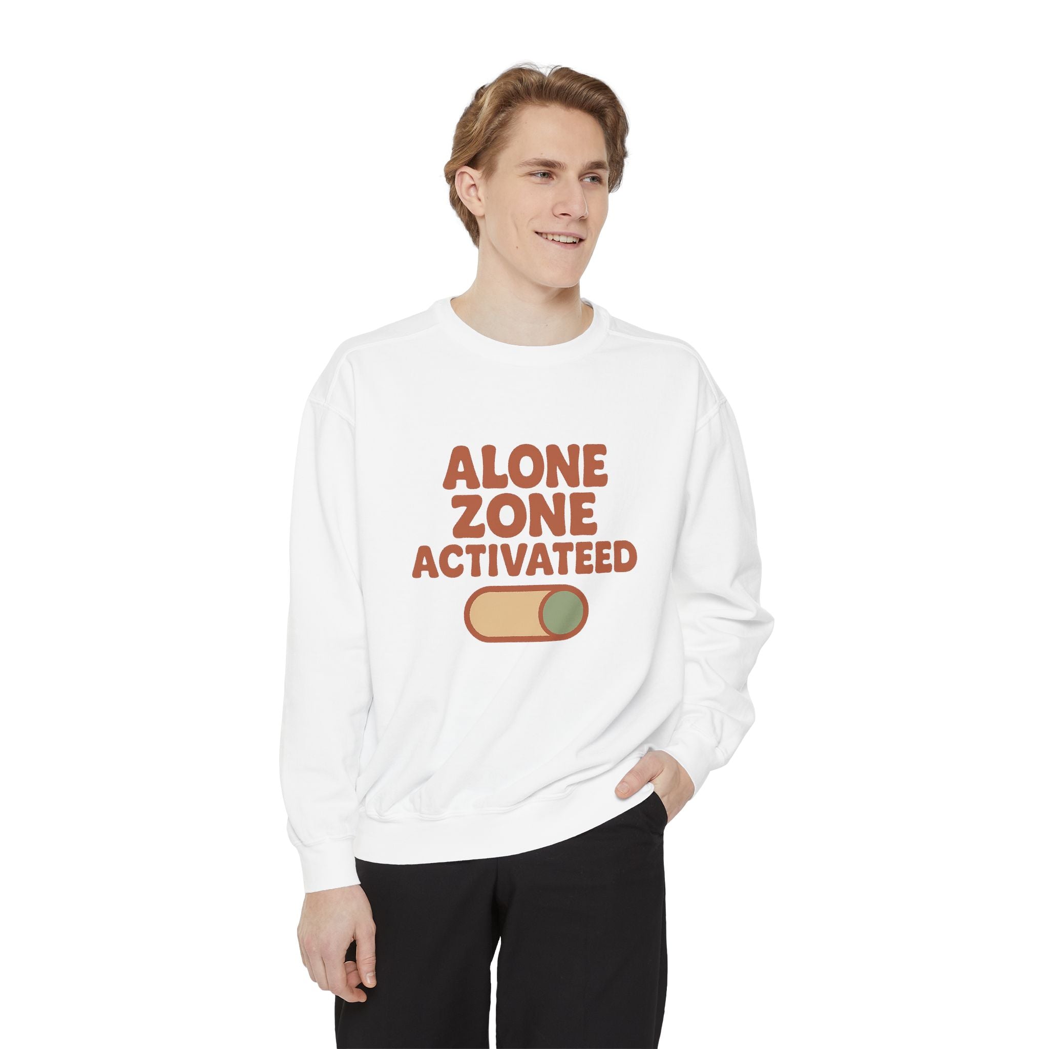 Unisex Sweatshirt - Alone Zone Activated