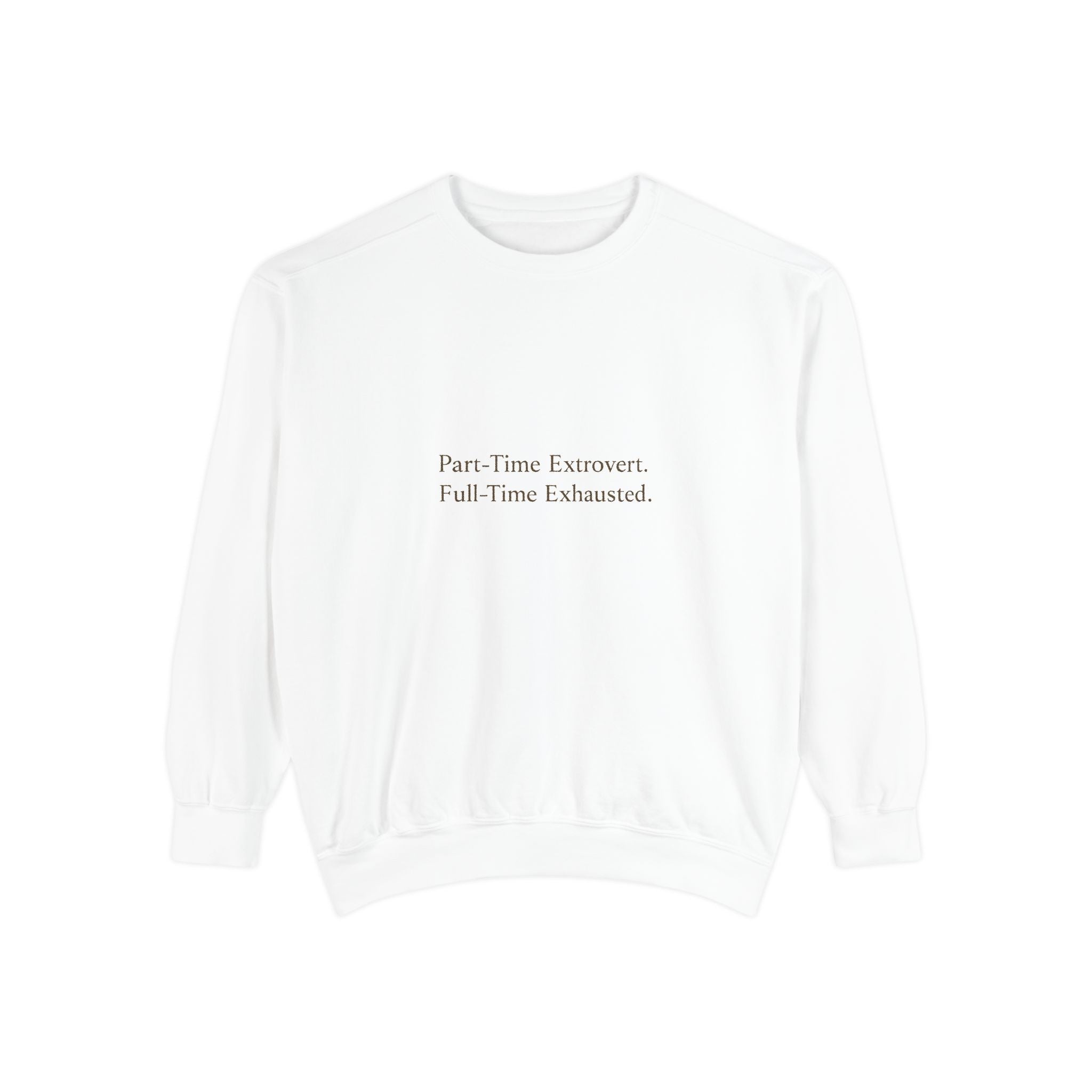 Unisex Garment-Dyed Sweatshirt