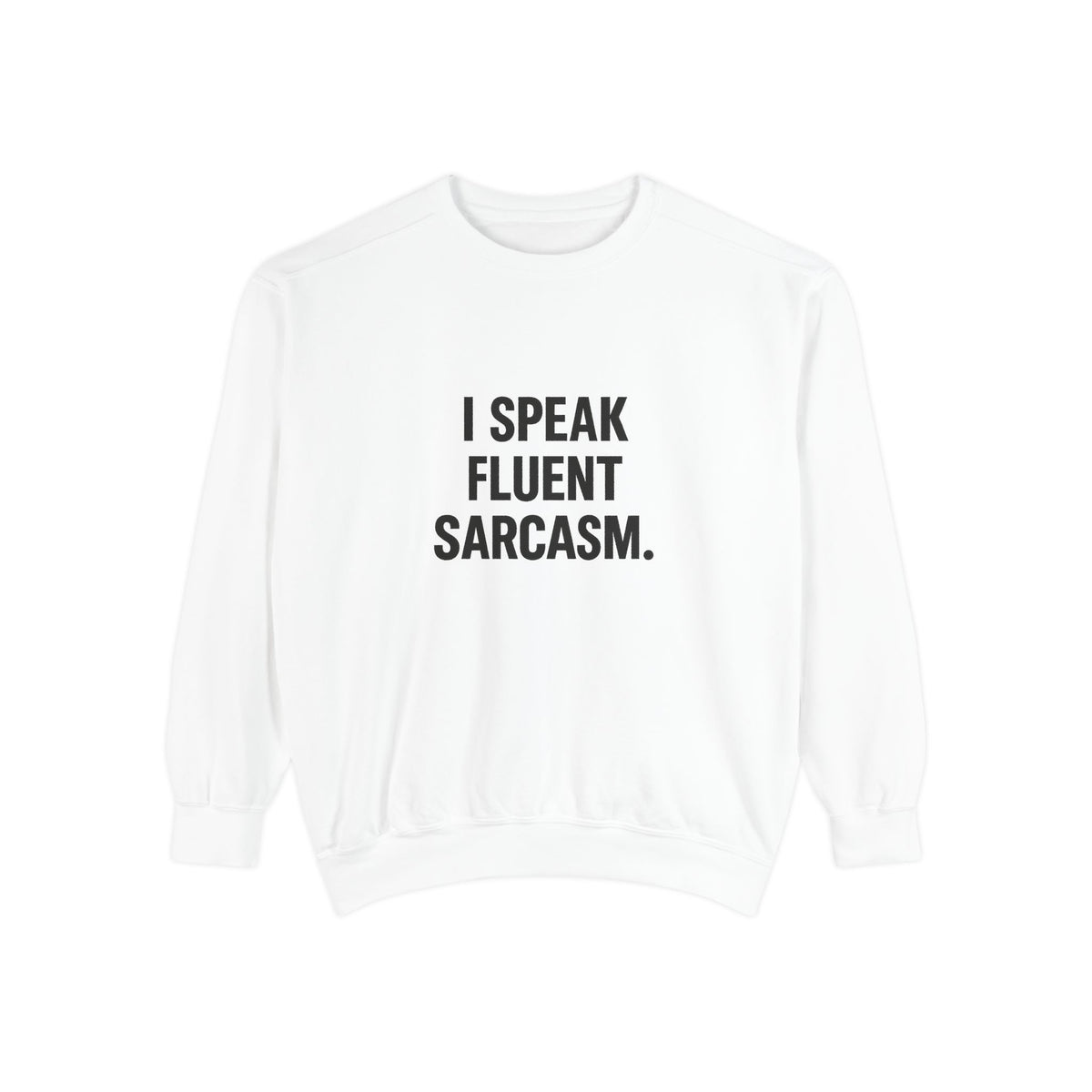 Unisex Garment-Dyed Sweatshirt