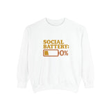 Social Battery Sweatshirt