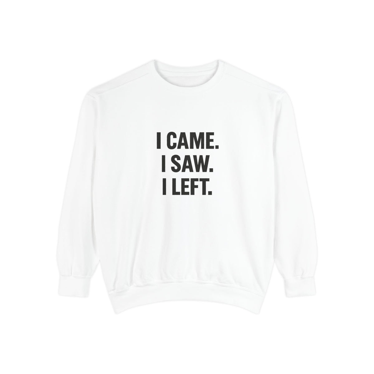 Unisex Garment-Dyed Sweatshirt