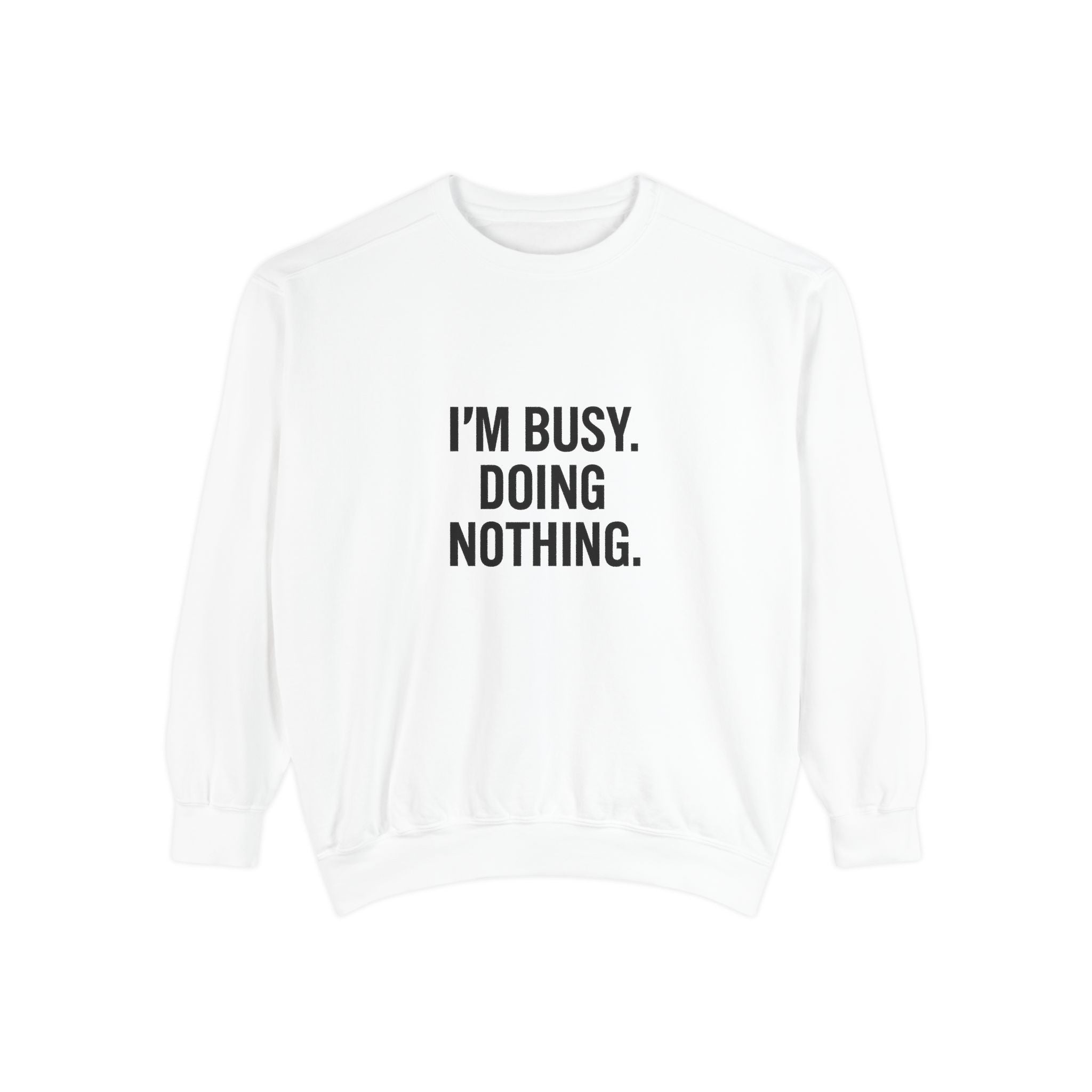 Unisex Garment-Dyed Sweatshirt