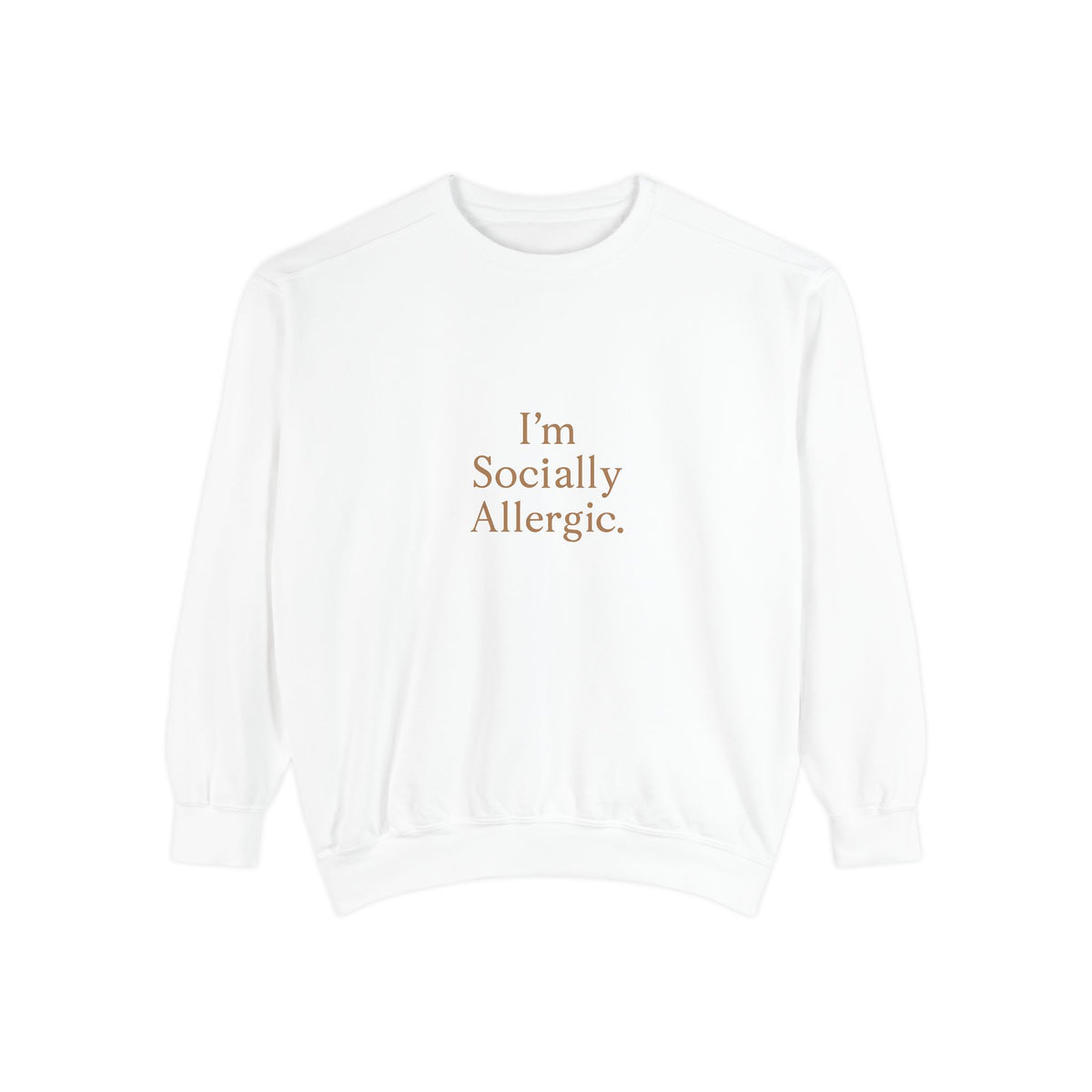 Unisex Garment-Dyed Sweatshirt