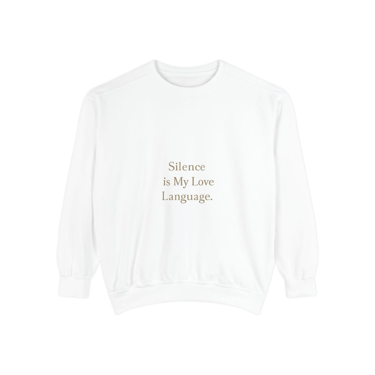 Unisex Garment-Dyed Sweatshirt